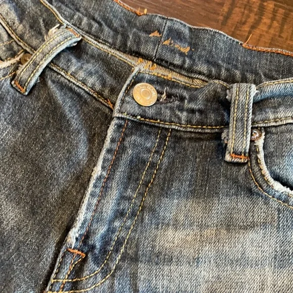 7FAMK Cutoff Jean Shorts - Picture 2 of 9